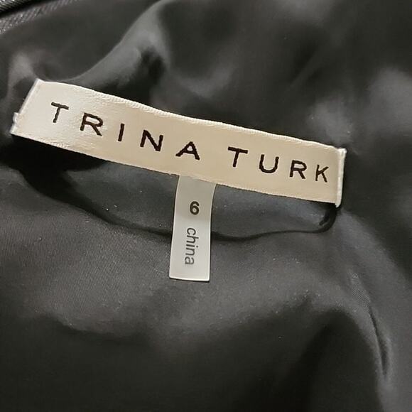 Trina Turk Floral & Black Halter‎ Jumpsuit Size 6 - Picture 14 of 14